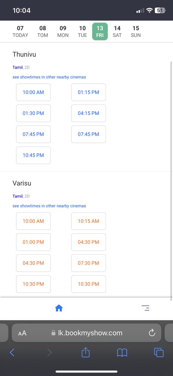TennyThomas4's tweet photo. Varisu Vs Thunivu Booking Status in Srilanka Jaffna theaters. varisu on fire 🔥 🔥 

#Varisu #VarisuFromJan11 #VarisuPongal #jaffnavarissu #Varisubookinginsrilanka https://t.co/AEdCY9Ynq8