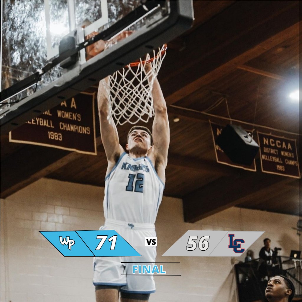 wpuknights's tweet photo. Dakota Reber gets his third double double of the season and the Knights get the win over Lewis-Clark State!
#GoKnights #TheWarnerPac https://t.co/h7dUIJbcMO