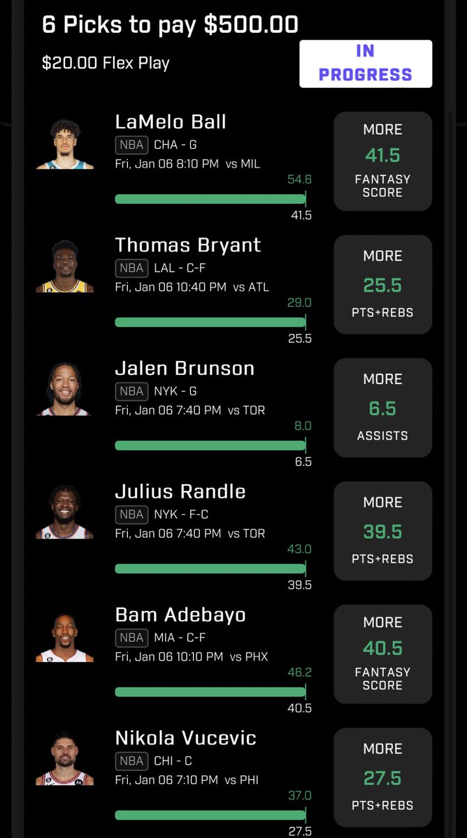 Mikechan1998's tweet photo. BAM! ANOTHER ONE! #PrizePicksNBA #prizepicks #nba #gamblingtwitter https://t.co/hXBJjkMFMl