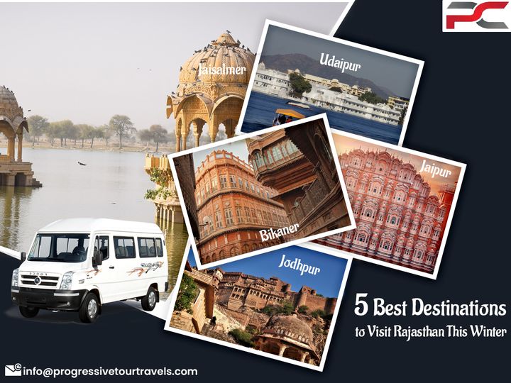 Make your cozy winter trip in December & January with the 5 best-selected destinations in Rajasthan. Explore here and choose your favorite place for an exciting road trip. 
progressivetourtravels.com/rajasthan-tour…
#Travel #traveltips #travelling #Travelers #holidayseason #holidaytreat #holiday