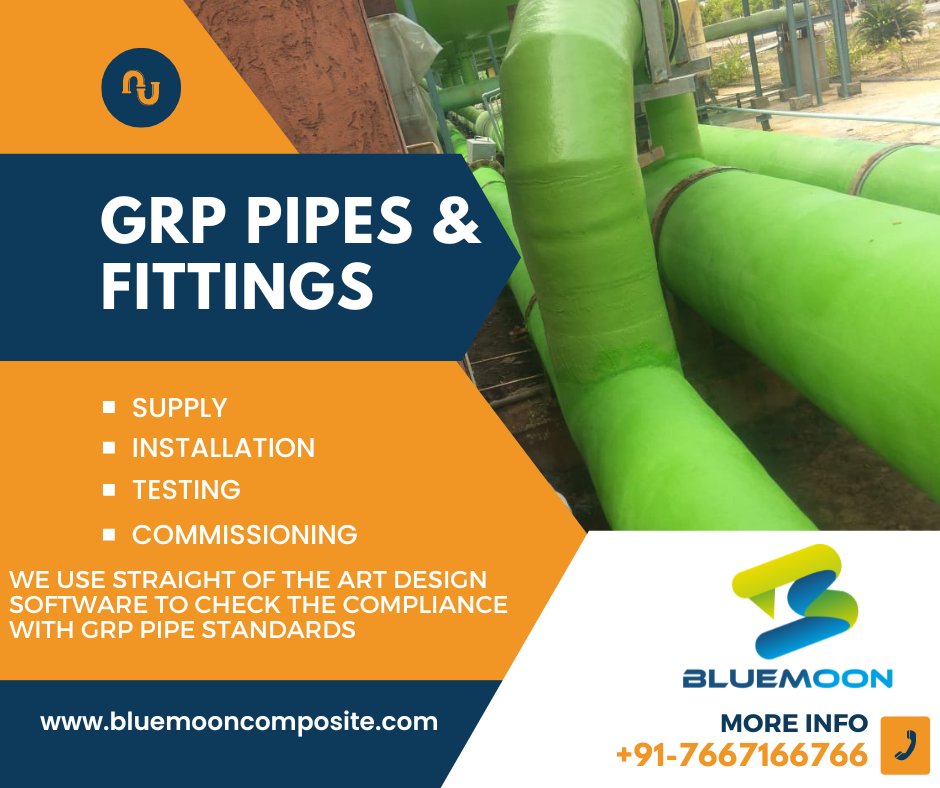 bmfibretech's tweet photo. GRP PIPES &amp; FITTINGS
https://t.co/0cwm5NL6PD
#grppipe #GRP #grpmanufacturer #grpfittings #frppipe #frpfitting https://t.co/u0QNjBF590