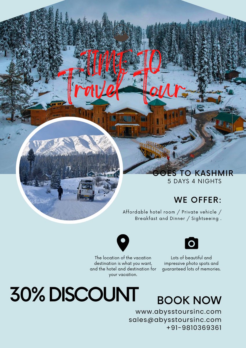 abysstoursinc's tweet photo. As they say if there’s #HEAVEN on #EARTH ..it is here, it is here, it is here !!
Travel with us Discover The Graceful city of Srinagar . For Dates and Details:
E-mail :-  sales@abysstoursinc.com
Call:-+91 9810369361
Web:- https://t.co/vhlLPLFORd https://t.co/uNm9jWXFb3