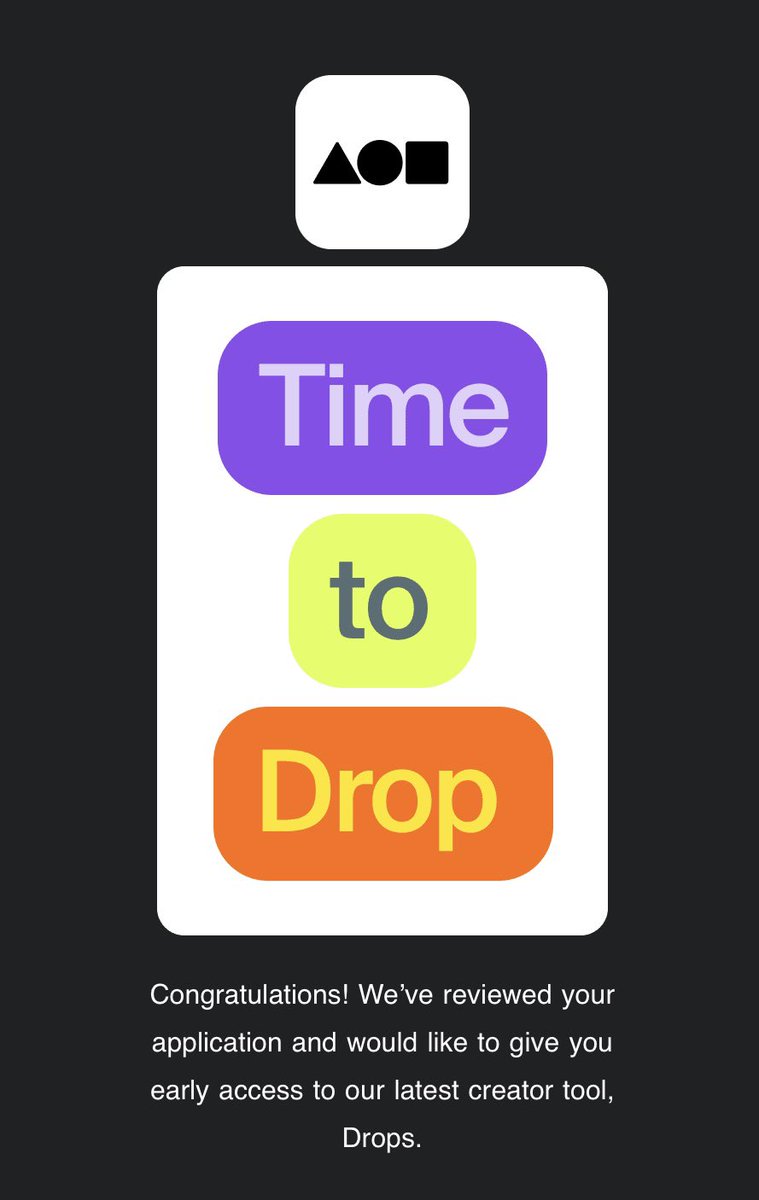 elodrawz's tweet photo. Thank you @foundation for the drops invite!
Cant wait to drop βπ»β¨
#timetodrop #FoundationNFT #NFTdrops #NFTdrop https://t.co/Lp9KBwbxrZ