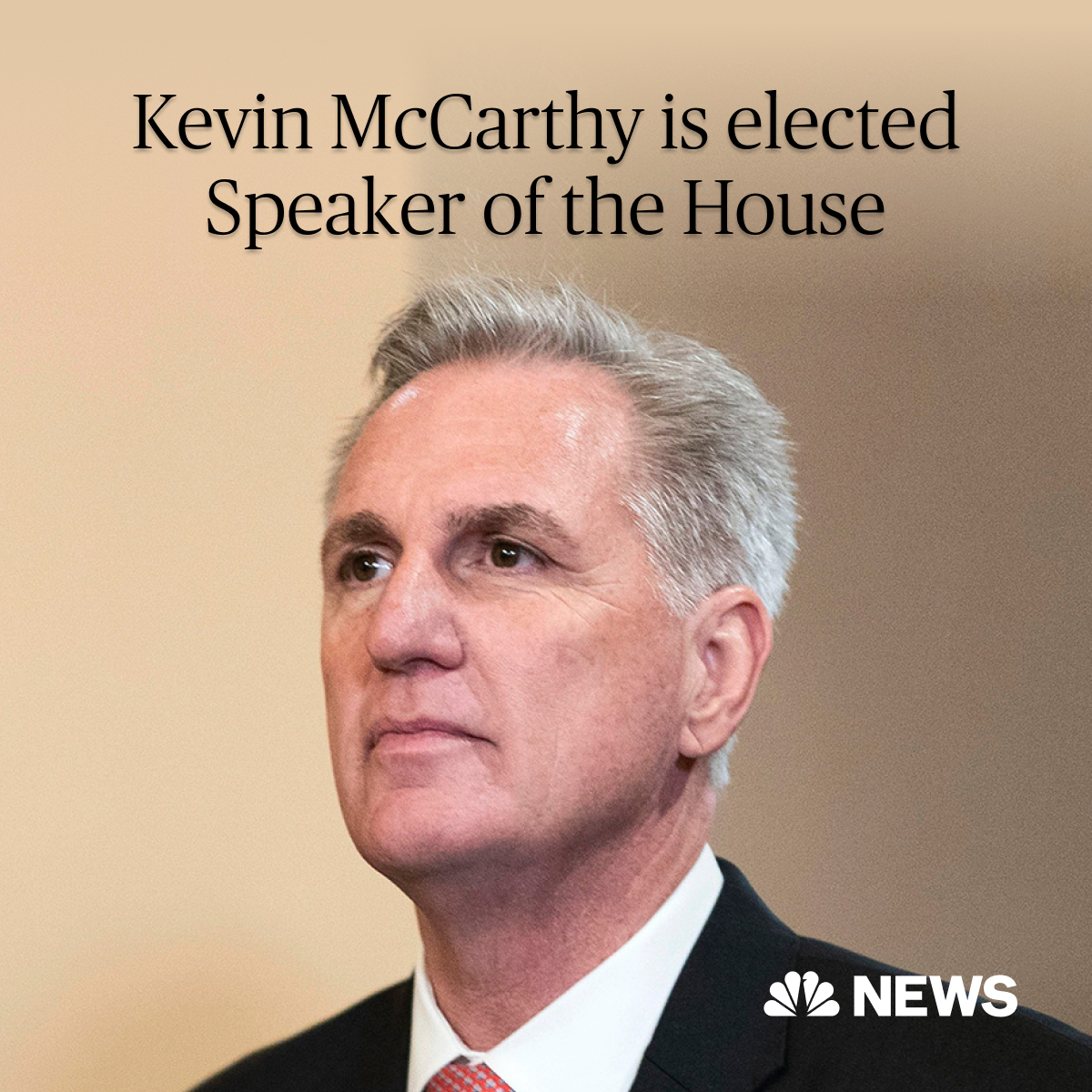 BreakingNews's tweet photo. Kevin McCarthy elected House speaker on 15th round of voting after whittling away hard-liner opposition. https://t.co/wK1NNfaa7R https://t.co/OZ26WCgPnE
