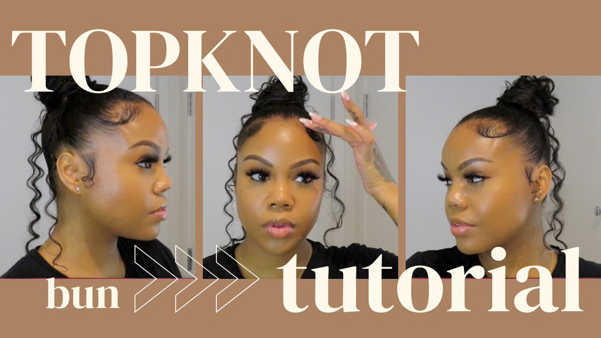 capeeshBLVD's tweet photo. QUICK &amp; EASY | SLEEK TOP KNOT CURLY BUN | HAIR TUTORIAL |
https://t.co/62xixwMfvJ https://t.co/GKRXXB0PqD