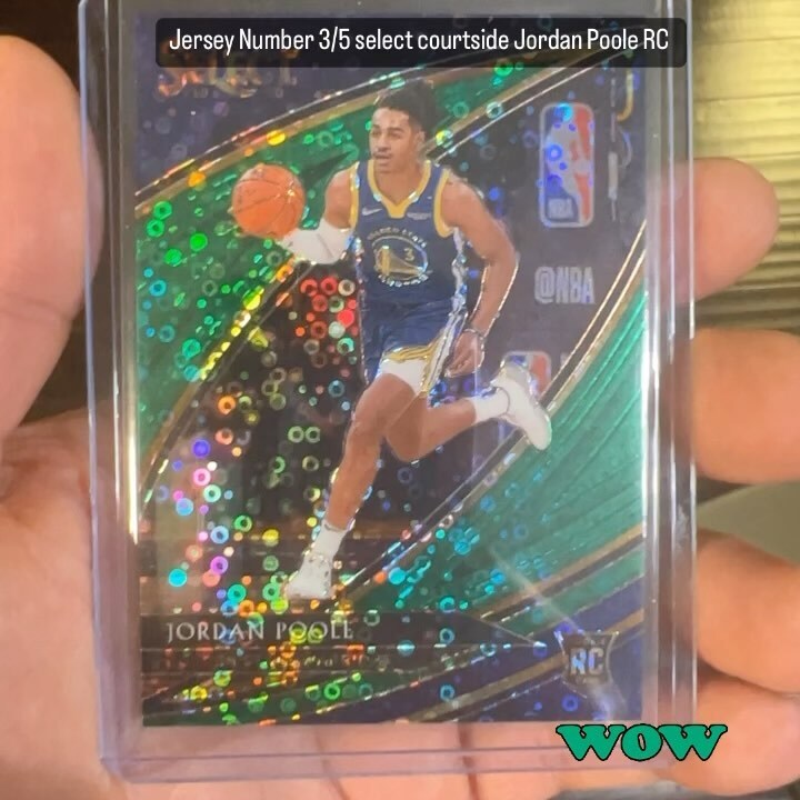 EliteCardsWa's tweet photo. Jordan Poole 2019 select Courtside #229 RC 3/5
Jersey Number RC Very Rare!!
5k OBO
#goldenstatewarriors #jordanpoole #jordanpoolecards
#elitecardswa #seattle #tacoma #mlbroy
#sportscards #tradingcards #topps #Bowman #Panini #fanatics #PSA #BGS #CSG… https://t.co/TQTRJibgUw https://t.co/n2uAbdtCaz