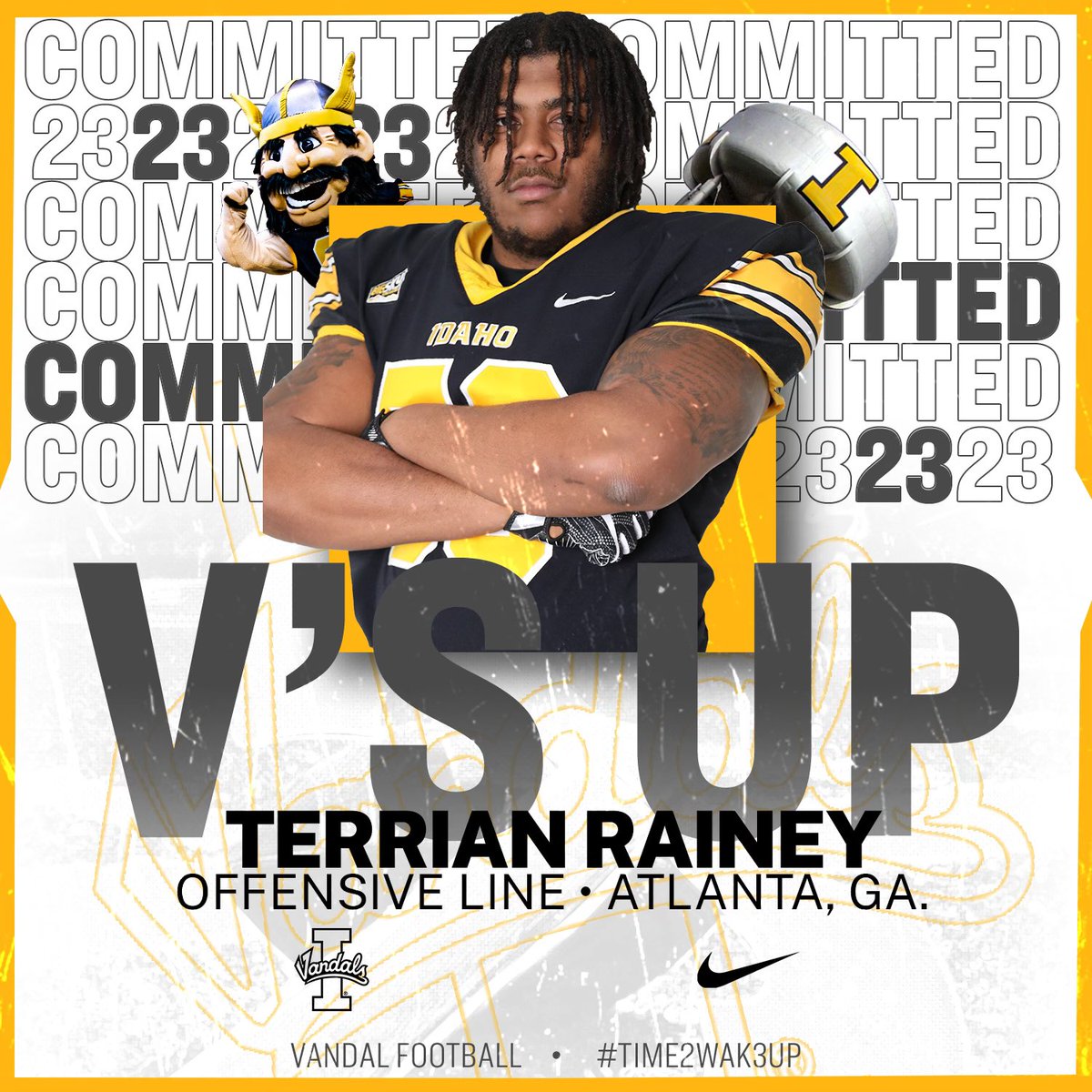 Excited for this next chapter. V’s up ✌🏽@Booof38 <a href="/Coach_Eck/">Jason Eck</a>