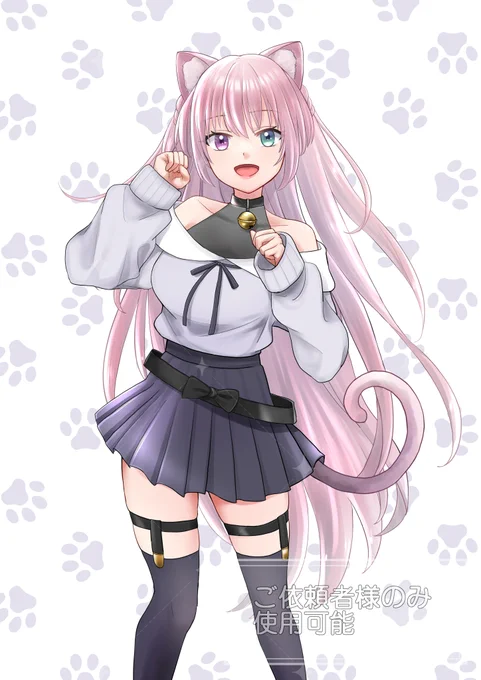 猫耳ちゃんポーズ2種でのご依頼でした!素敵なご依頼ありがとうございました! 現在ご依頼募集中です。お問い合わせはDMかココナラにどうぞ #有償依頼受付中 #有償依頼 #ココナラ 