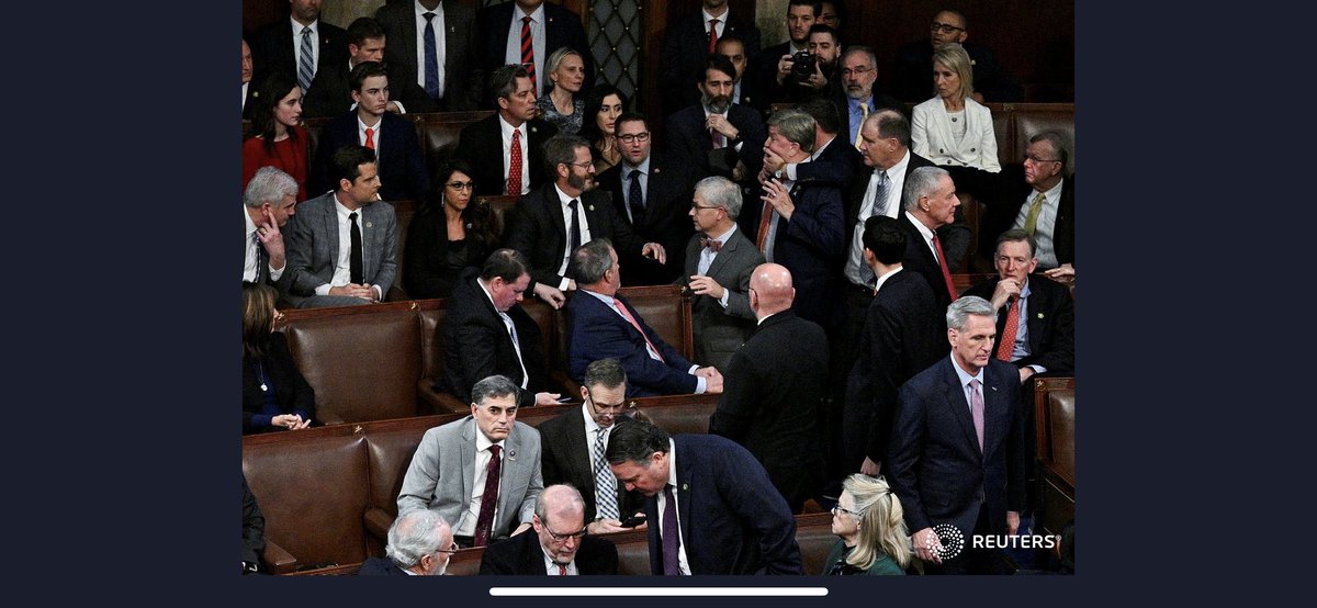 Fun fact. The house usually does not allow photographers in but since there are no rules we get historic 8photos. Ask your representative to continue allowing photogs in! <a href="/andyharnik/">Andrew Harnik</a> <a href="/AnnaMoneymaker/">Anna Moneymaker</a> <a href="/jabinbotsford/">Jabin Botsford</a> and <a href="/jonpcherry/">Jon Cherry</a> all get the grab.