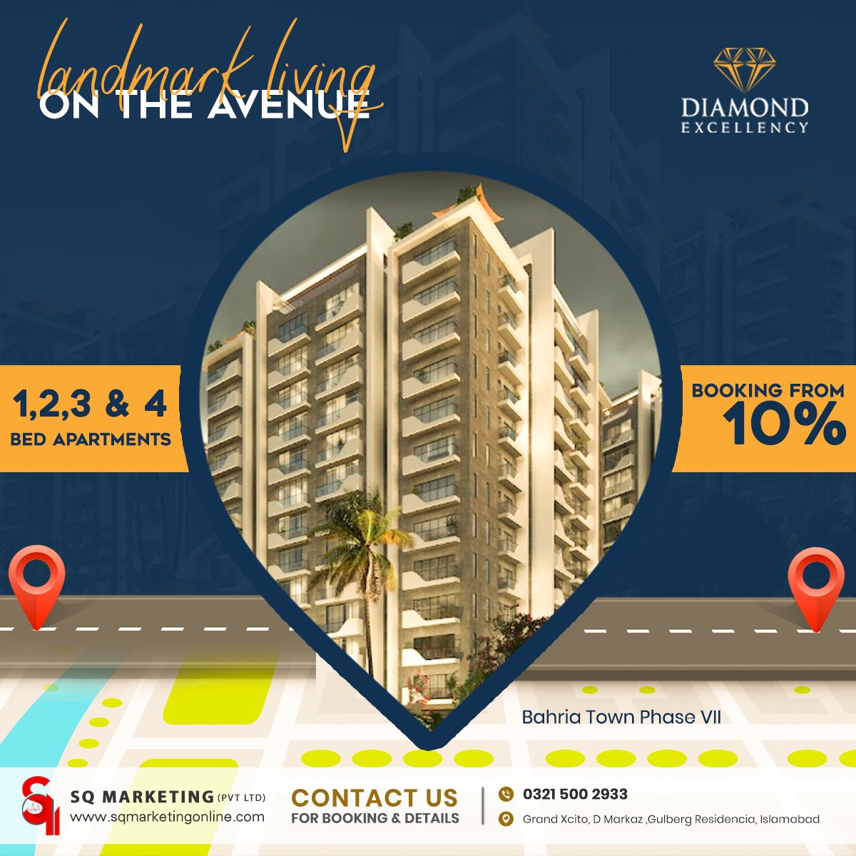 SQMarkonline's tweet photo. πππππππππ πππππππππ
Our Ultra Modern Apartments are now open for booking.
#Islamabad #Rawalpindi #apartment #apartments #btk2 #bahriatown #bahriatownislamabad #diamond_excellency #InvestmentPakistan #diamondexcellency
#twincities #sqmarketingpvtltd https://t.co/da8QuhT05j