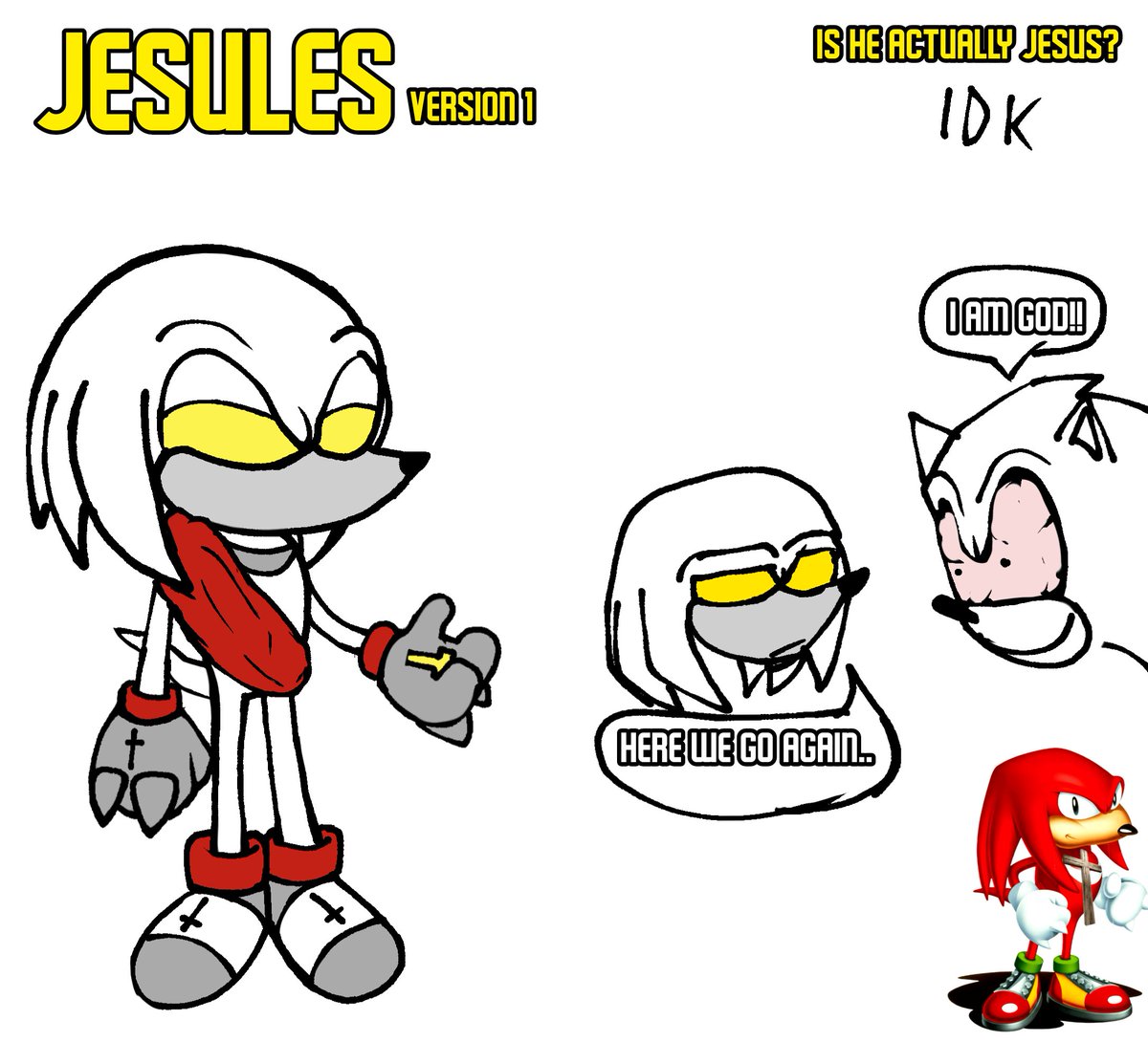 Nobody3453's tweet photo. JESULES is here to save you from those false gods.
#sonicexe
#JESULES https://t.co/cc6nGqHJtd