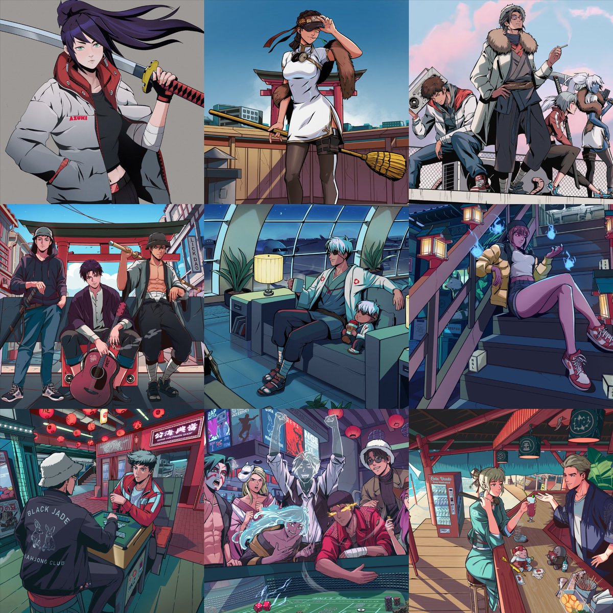 miji_art's tweet photo. #Artsummary2022 @AzukiOfficial https://t.co/yzTBZFaOdz