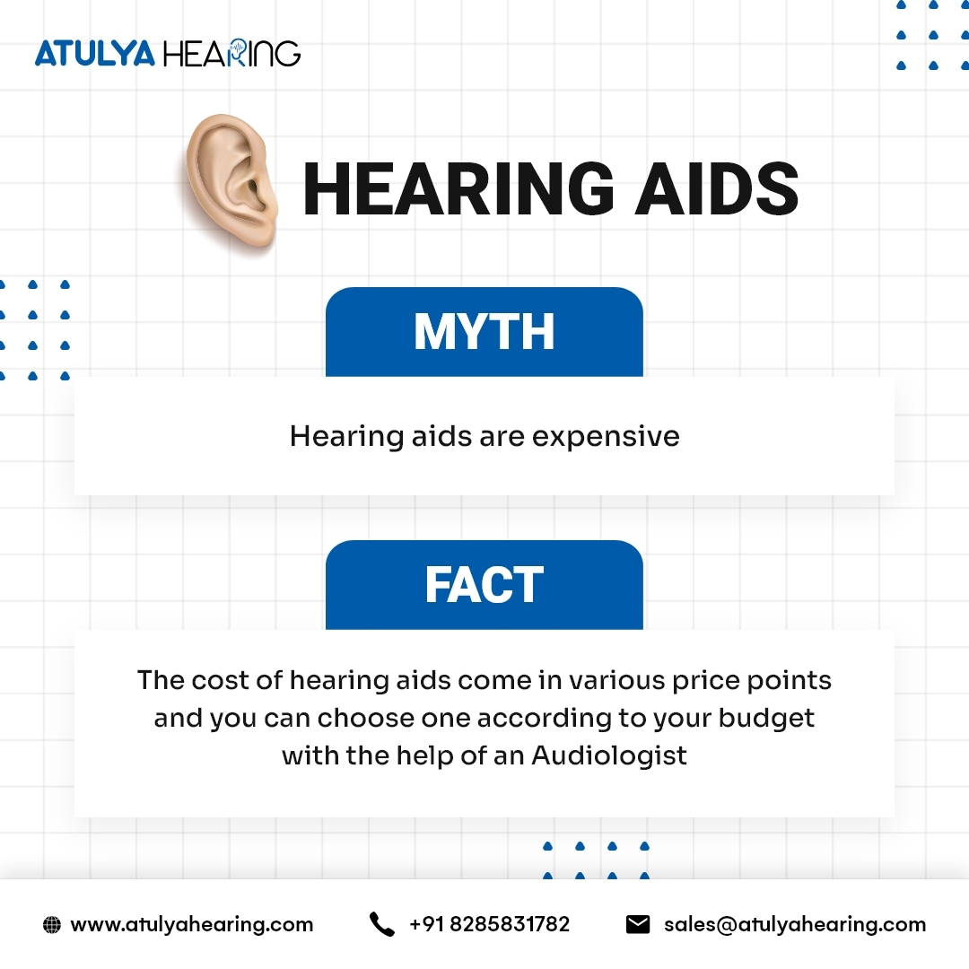 Due to the numerous myths around hearing aids, it will take time for the public to grasp them.👂🏻🩺

#atulyahearing #hearingcare #healthylifestyle #BestENTHospital #hearingaids #hearingsolutions #digitalhearingaids #hearingtest #certifiedclinics #digitalnoisereduction #tinnitus