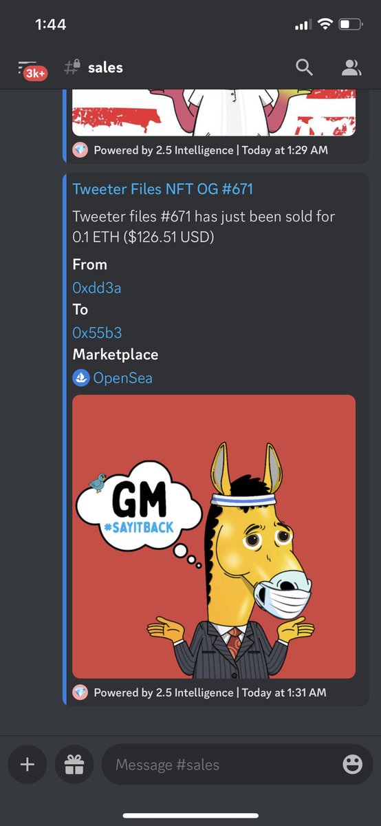 A rare Gold Jackass just sold for 0.1 #ETH while we are still free minting…👀

I think we may have just accidentally started a movement… 

#TwitterFiles #FortheCancelCulture #NFTs #NFTcollections