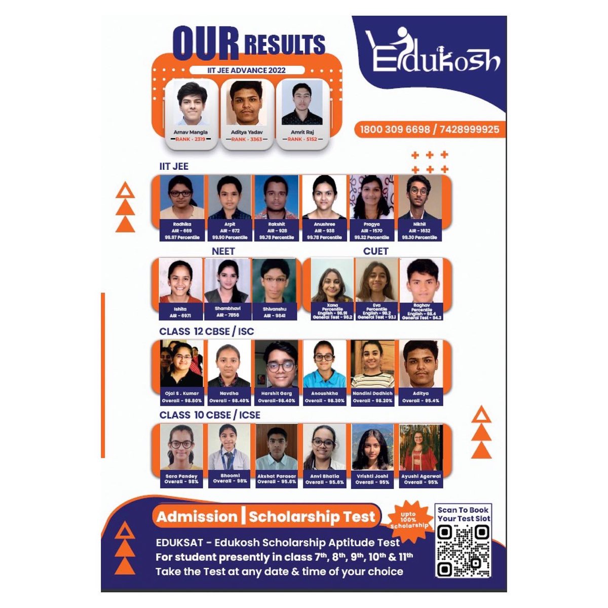 EdukoshServices's tweet photo. In a growth mindset, challenges are exciting rather than threatening. Here’s a chance to grow and soar high in life.✅
#iitjee #neet #cuet #clat #nda #admissionopen #allstudent #noida #up16 #success #brightfuture https://t.co/sH9NpAok5Y