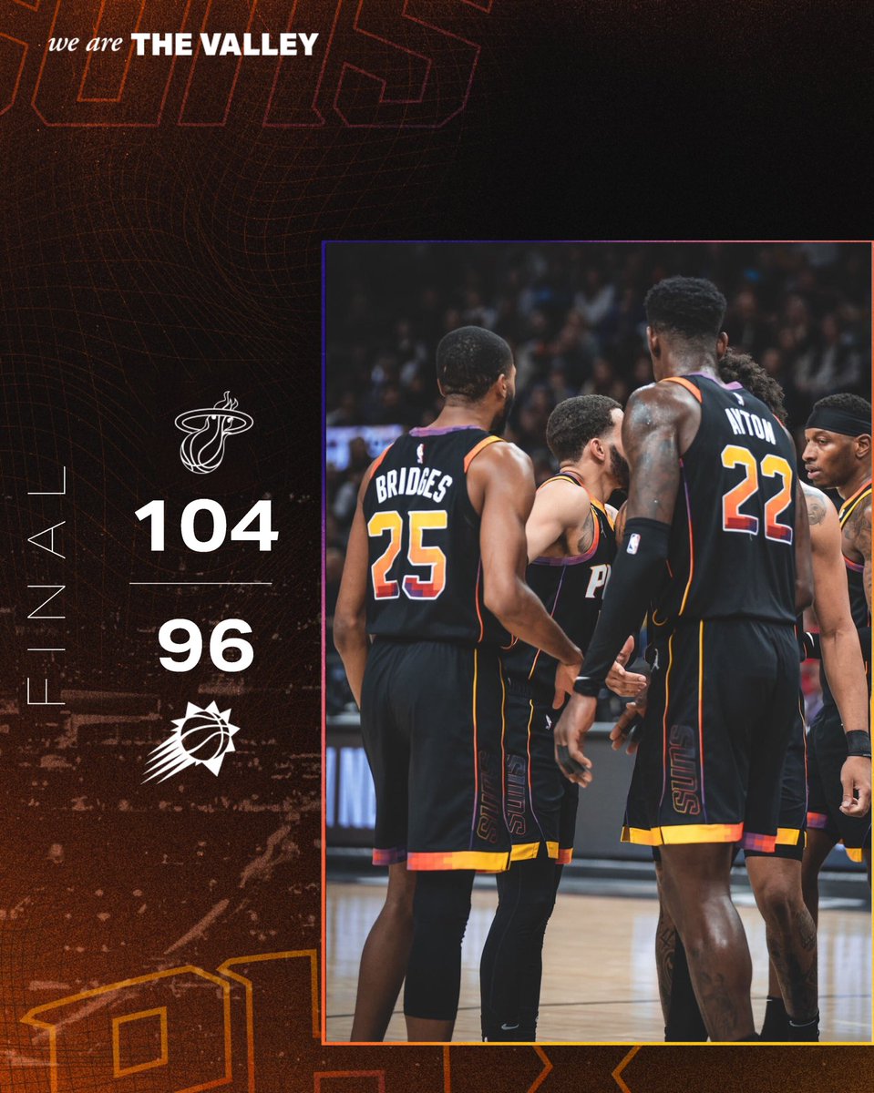 Suns's tweet photo. Final. https://t.co/aR2QS0uM6B