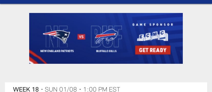 mackenzieadermn's tweet photo. Ummm… anyone else think this is a bit on the nose? Maybe save the hospital ad for a different game/week? #BuffaloBills #BillsMafia https://t.co/d0Sk51X1mp