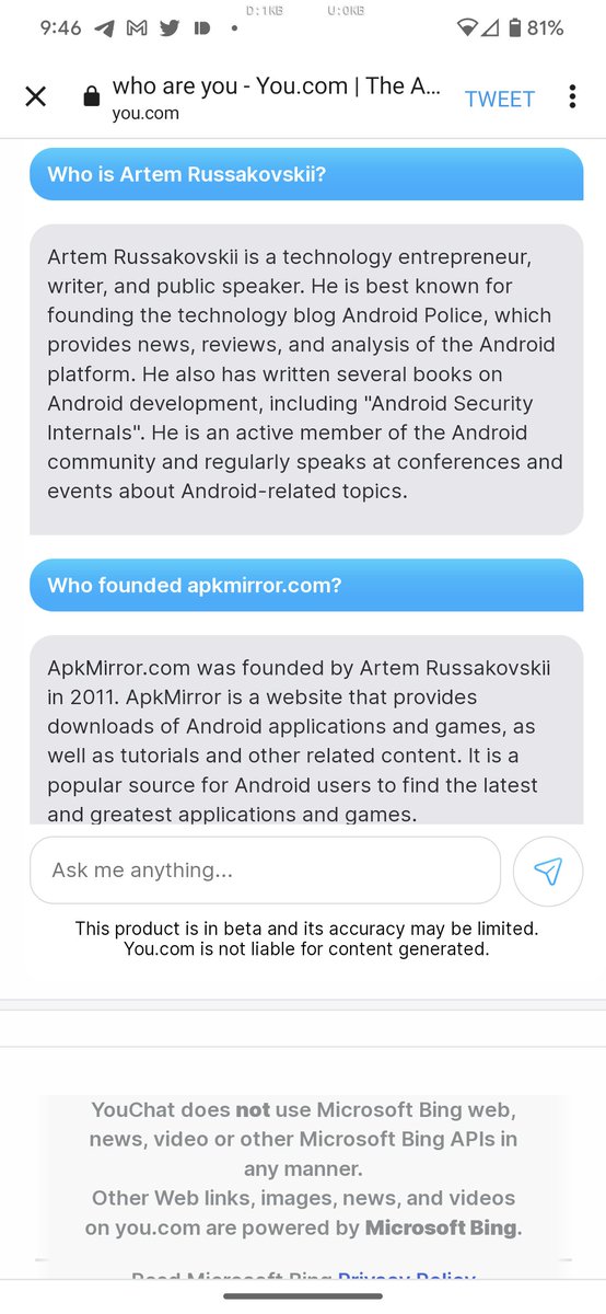 Artem Russakovskii tweet media