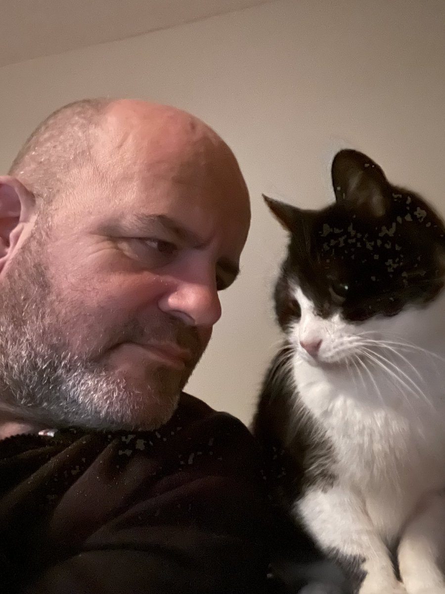 catbutlerdanny's tweet image. Good morning everyone 👋 Love, hugs and purrs to you all 🤍🖤🧡