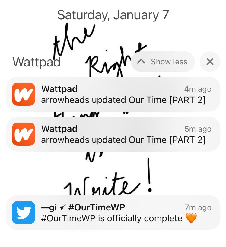 haruelouise's tweet photo. january 7, 2023— for the last time ☹️ #OurTimeWP @arrowheadswp https://t.co/kN6KT7twoN