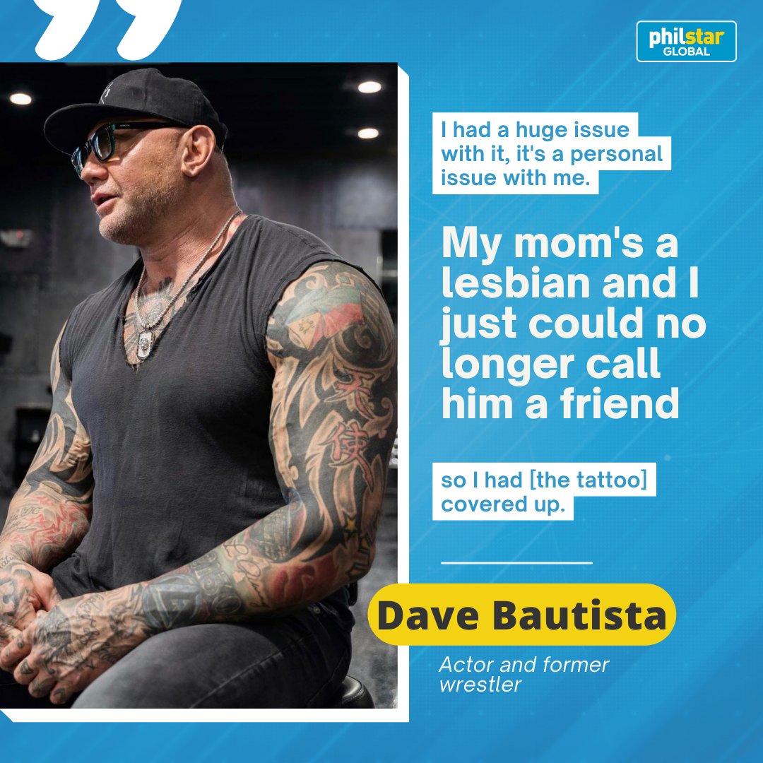 Watch Dave Bautista Breaks Down His Tattoos, Tattoo Tour