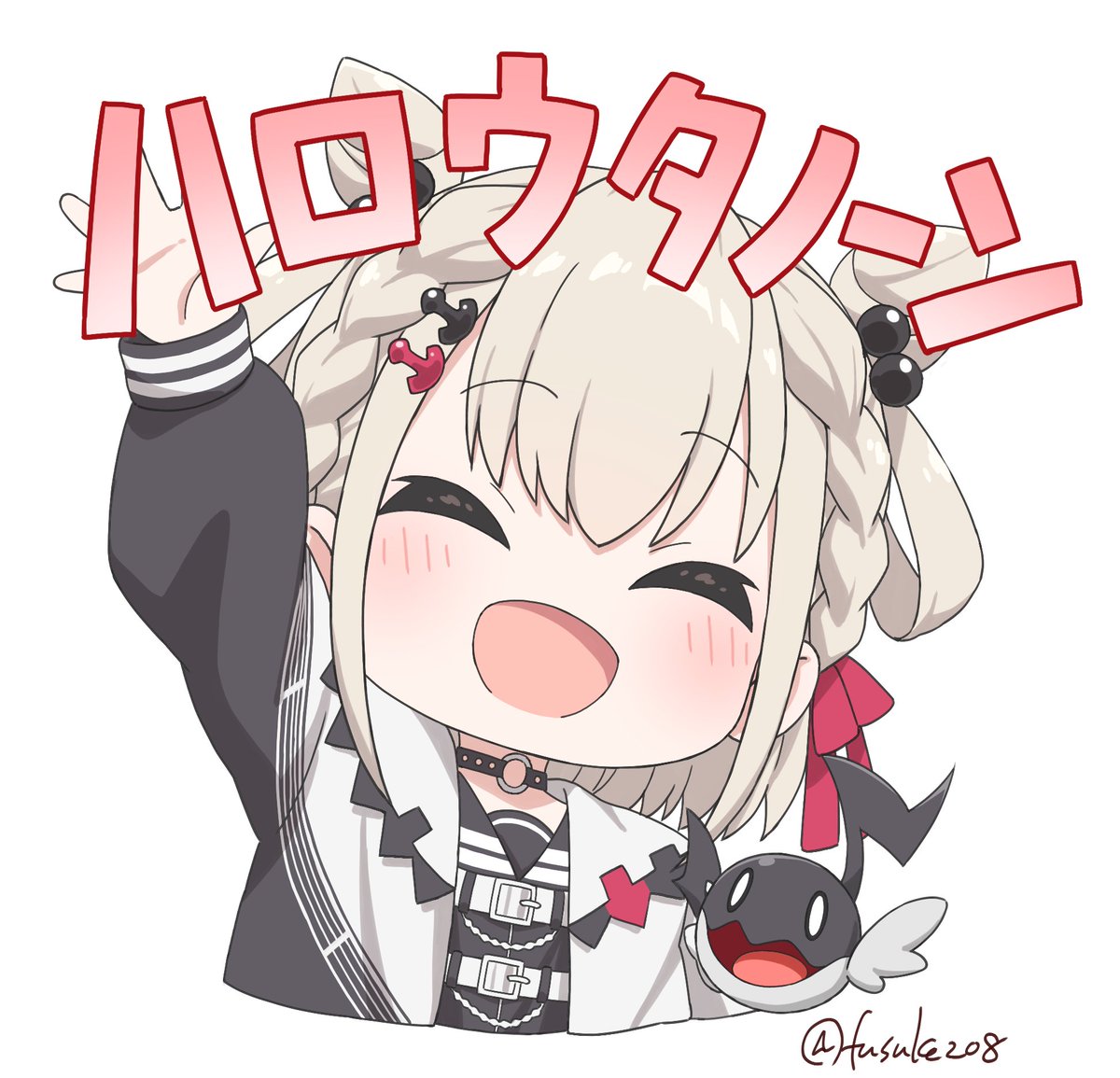 「ハロウタノーン! #ウタノアート 」|ふうすけのイラスト
