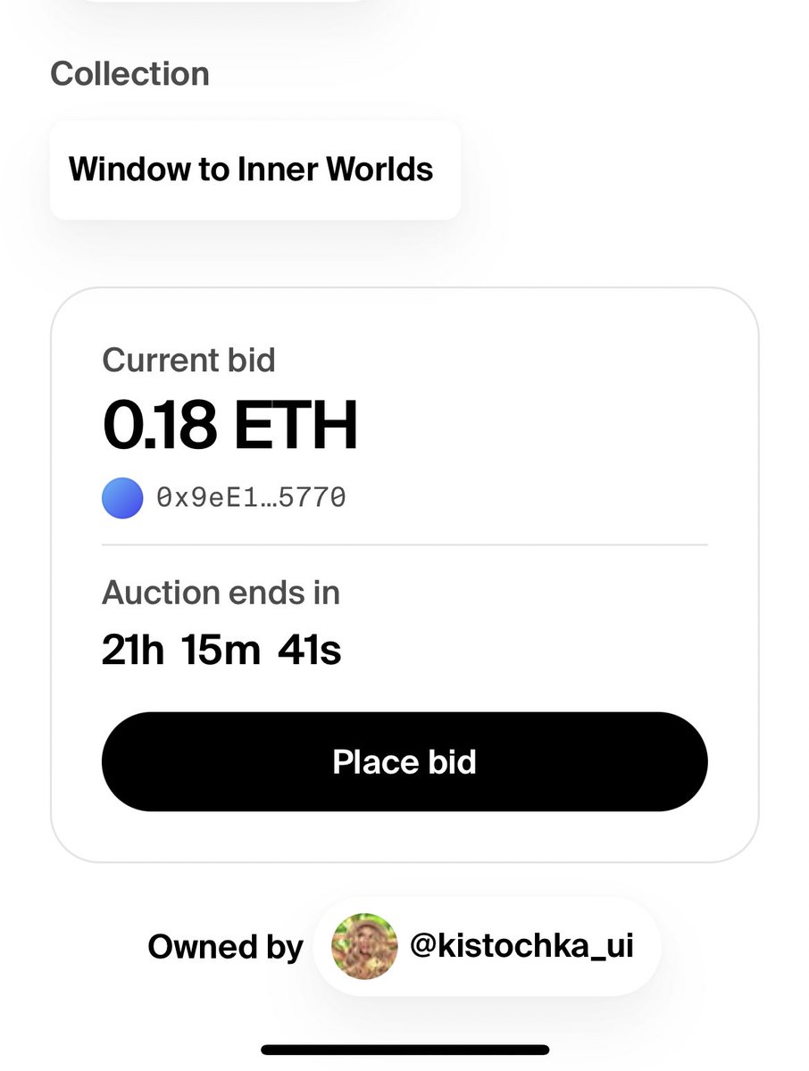 kistochka_ui's tweet photo. My first auction 🥹🥰

Interesting feeling😅

Thanks @ryan2d970 for starting the auction ❤️ I really appreciate your support❤️

https://t.co/Wa8pdEOpZm https://t.co/i9pGatCFIf