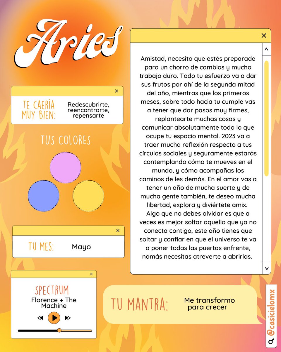 casicielomx's tweet photo. ¡Buenos días querubines! 👼 ¿Qué tal empezar su sábado leyendo las predicciones astrológicas de #CCBri para el 2023? 🪐☄️
Encuentra las predicciones para aries, tauro, géminis, cáncer, leo y virgo en este post >>> https://t.co/javBPYsrxV https://t.co/exJXAXzAr7