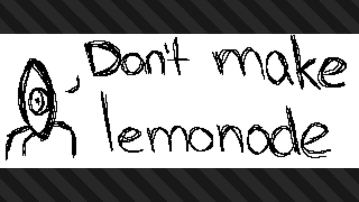 HeartisticPanda's tweet photo. #Splatoon3 #NintendoSwitch #TeamSour Cave Johnson might not want the lemon but I do https://t.co/3beKaFCr2Y