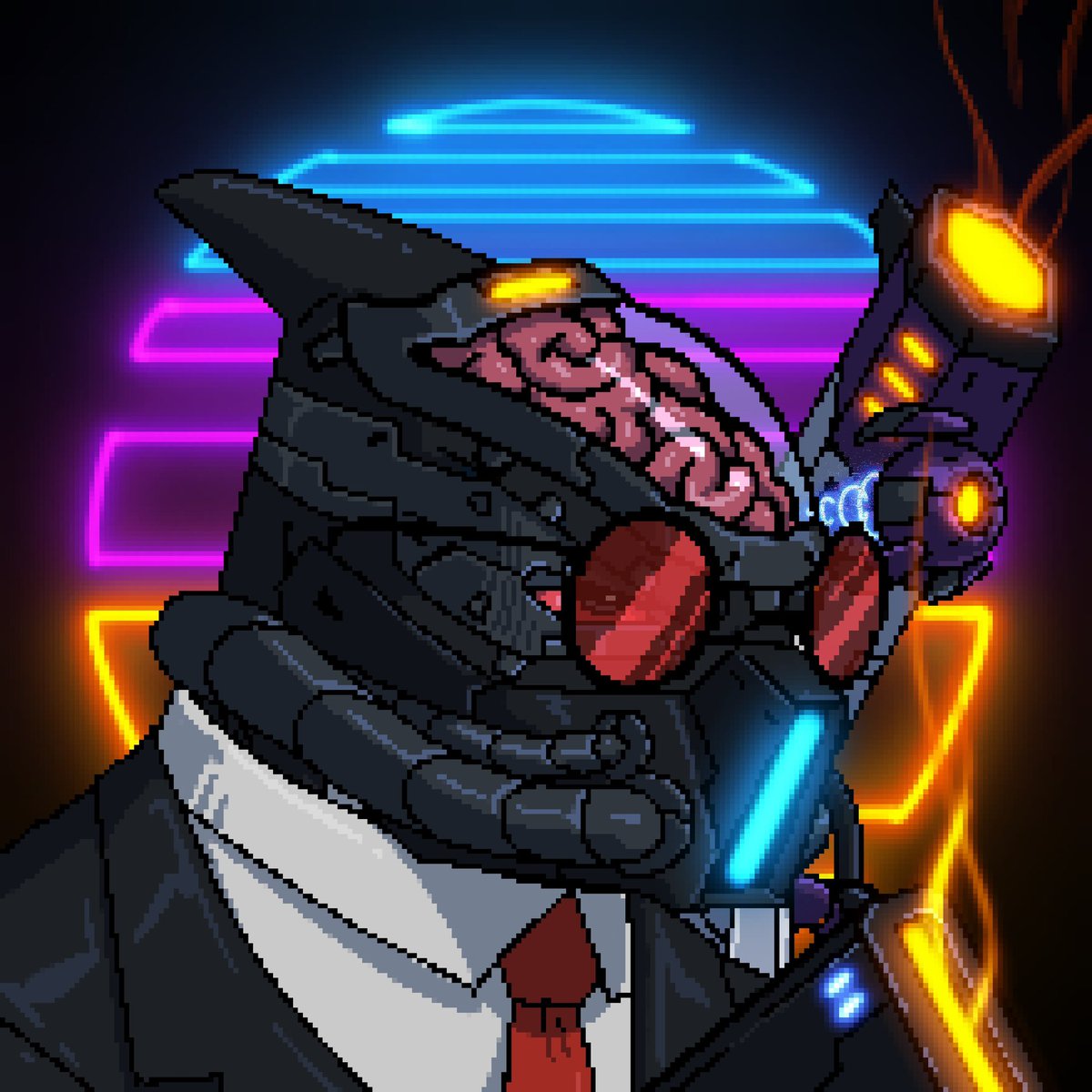 shellsignal's tweet photo. Great morning cyborgs! Happy Weekend! โค๏ธ๐ฆพ
Felt like showcasing the ART of the legendary @cybervangogh. ๐
From fully hand drawn 1/1s, to generative pieces, to pixelated art. You name it! We will deliver! ๐ฆพ๐ฏ
#CyberFlex #HederaNFT #HBARNFT #HBARbarians $eth $sol $hbar #NFTs https://t.co/J3GrQ3cJtE