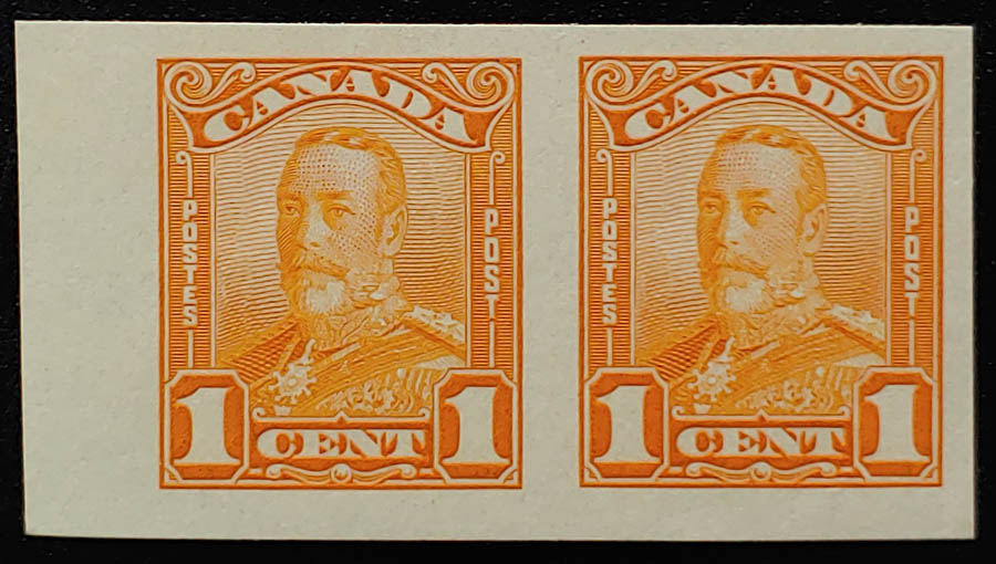 AllNations1949's tweet photo. Canada #149b VFNH 1928 1c Imperforate Pair, 250 printed, fp $187 Lot 46 in our auction Saturday 7th January 2023 #StampAuction #AllNationsStampAndCoin #1cImperforatePair #CanadaStamps #ImperforatePair #LimitedIssueStamps

https://t.co/53ytNvaPgU https://t.co/sSLADUIwH0