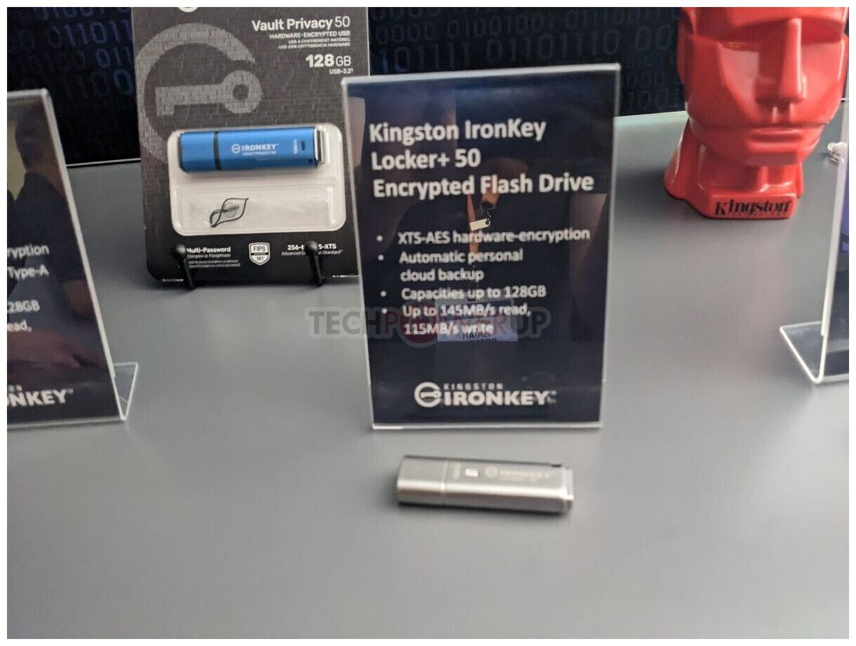 TechPowerUp on Twitter "Kingston Exhibits its 5 Top Secure Storage Devices at CES http//tpu.me