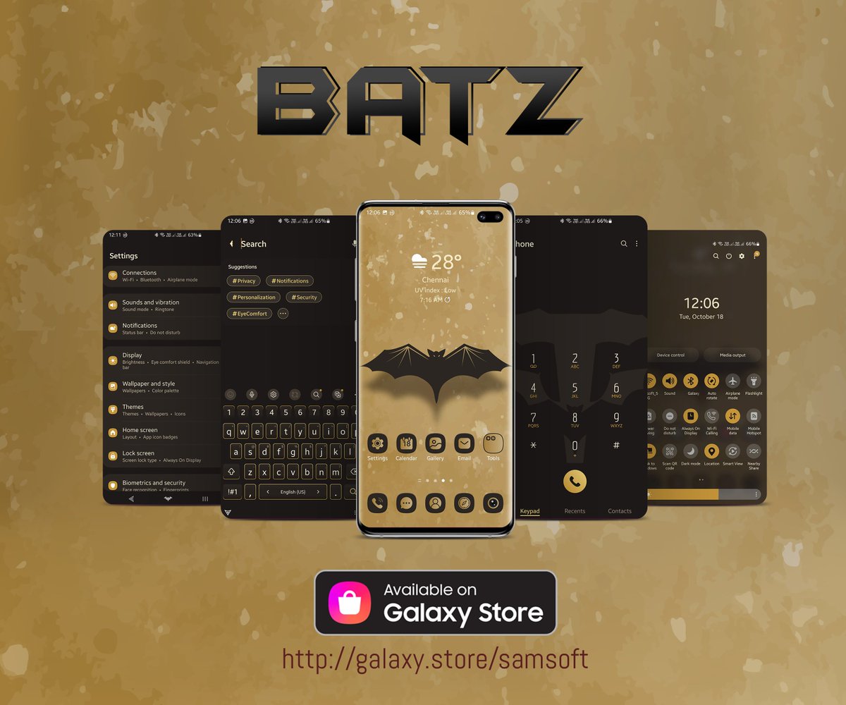 DeadmanxXd's tweet photo. Checkout my new #GalaxyTheme #Batz on #Samsung #ThemeStore
Download
Theme: https://t.co/CDAjFgWx24
Icon: https://t.co/F6autD6WZm
Wall: https://t.co/UL1yy3psDt
If you like my themes please do follow. rate, review on #SamsungThemeStore https://t.co/zwcyVFPx2c