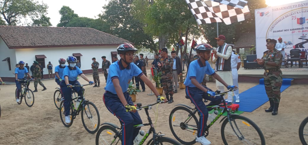 ncc4gujgirlsbn's tweet photo. Sabarmati to Dandi Cycle Rally 2023 https://t.co/gwwuSCkoFM