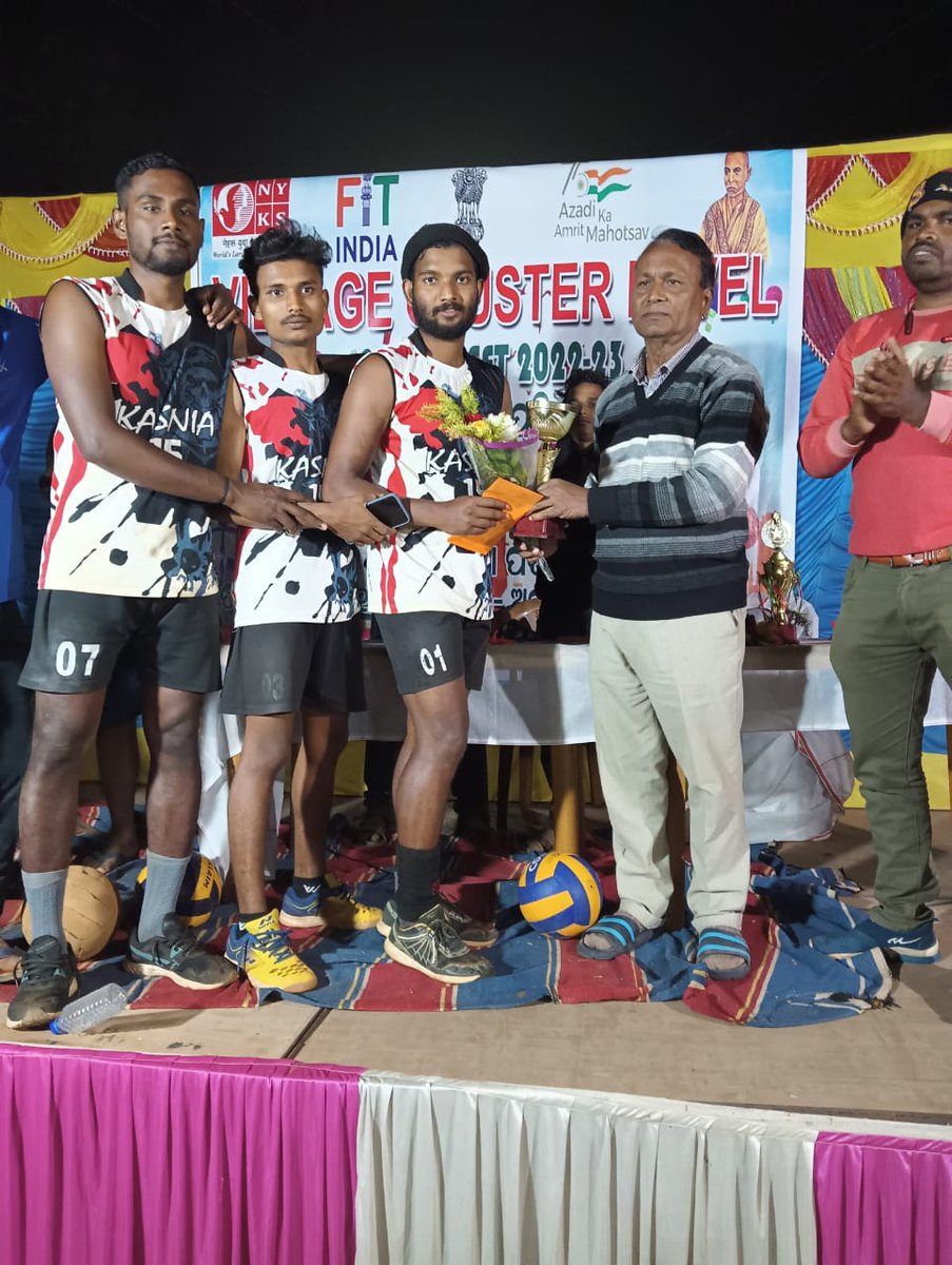 YuvaNayagarh's tweet photo. Village Cluster level Sports meet organised at Khandapada ground,Khandapada,  Nayagarh by Pathanisamant pujya puja Youth Club (An NYK affiliated youth Club)
@Nyksindia @YASMinistry @AdmnNayagarh @NYKS_Odisha @sports_odisha https://t.co/p3HBLOJUsf