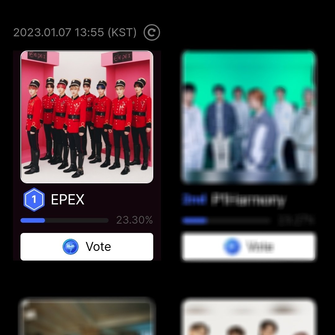 for_epex's tweet photo. [🗳] 30th Anniversary Hanteo Music Awards 2022

EPEX is nominated for Emerging Artist Award!

Period: ~ Jan 26, 2023
App: Whosfan
Vote: HMA Voting Tickets
Current Rank: 1st
🔗: https://t.co/CLdu3E5E3V

Please vote!!

#EPEX #이펙스 @the_EPEX @by_EPEX https://t.co/bjqqJrLSMK