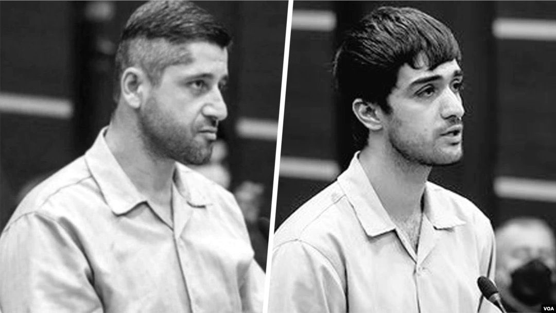 The Islamic Republic executed #MohammadmahdiKarami &amp; #HosseinMohammadi this morning. No due process. Political murders. The executions will just shorten the life of the regime more! Why the rush to kill your people? 
#MahsaAmini #محمد_مهدی_کرمی #حسین_محمدی #مهسا_امینی