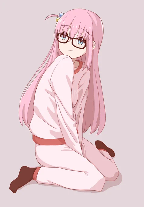 後藤ひとり、家ではメガネをかけるタイプの陰キャであってほしい、、、#ぼっち・ざ・ろっく 