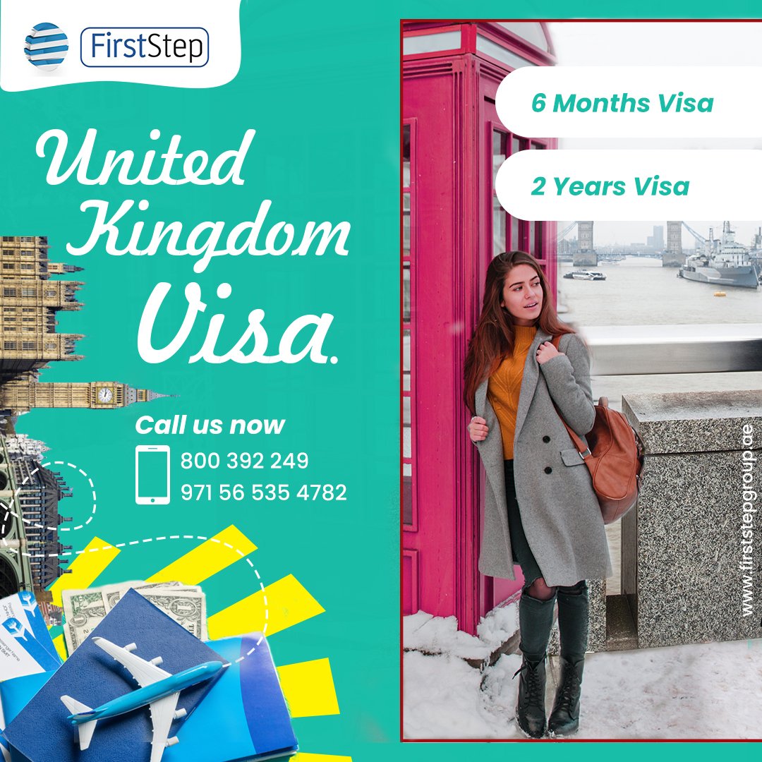Grab the opportunity and get your U.K visa now. First Step brings you the best price for the U.K visa. For more details dial us at 800 392 249, 971 56 535 4782 and mail us at sales@firststepgroup.ae
.
#Uk #Visaconsultancy