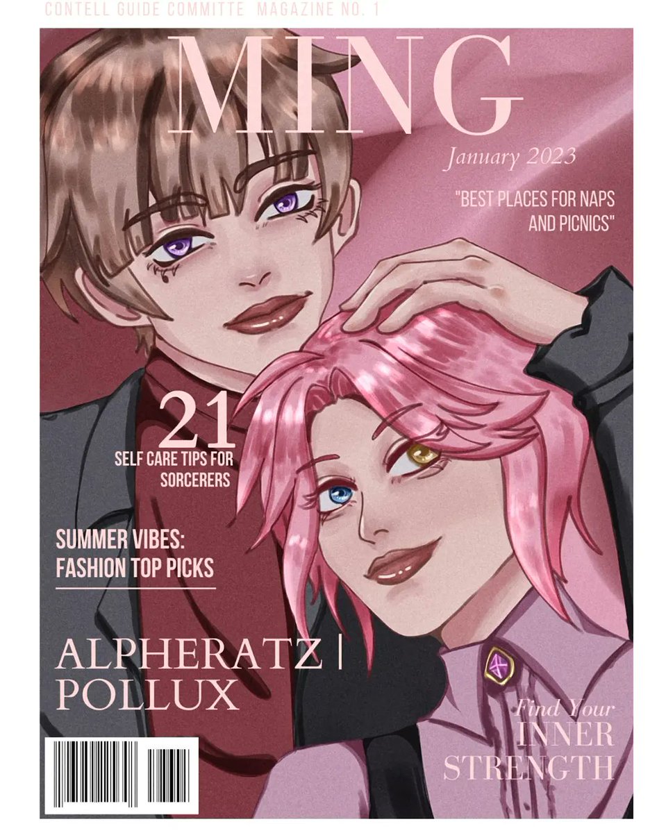 ming_artdump's tweet photo. Contell Guide Committee Magazine pt. 1
Alpheratz & Pollux
I ran out of things to say in the text and I am not that deep into their story yet >~<
#arcanatwilight #alpheratz #pollux https://t.co/740CUmX6X5