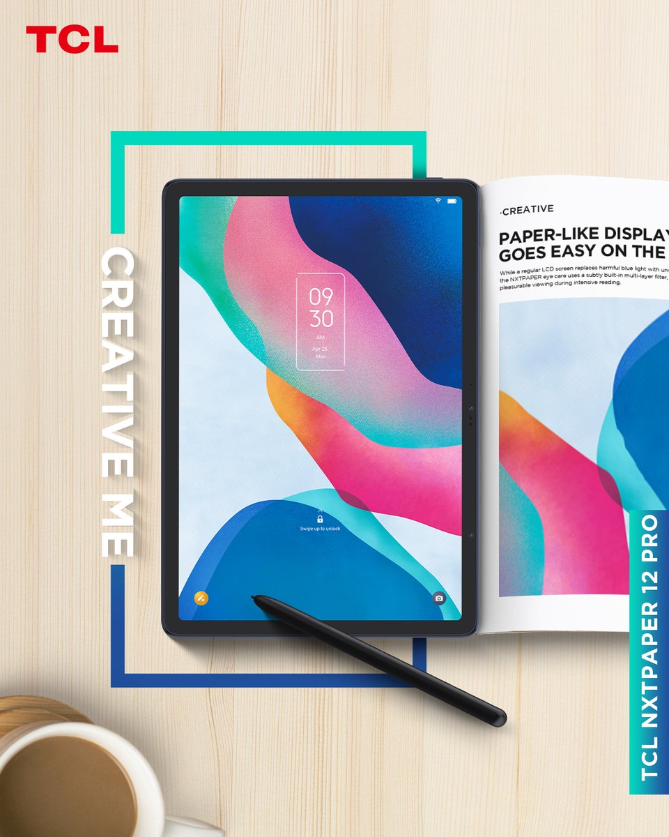 TCLMobileGlobal's tweet photo. The paper-like display on the new #TCLNXTPAPER12PRO with E-PEN adds the texture of paper to the versatility of a tablet. Best of both worlds!
Learn more here: https://t.co/i7Ull4drnM
#SeeMeIn2023 #TCLxCES #DisplayGreatness https://t.co/Y3TEVQTNEF