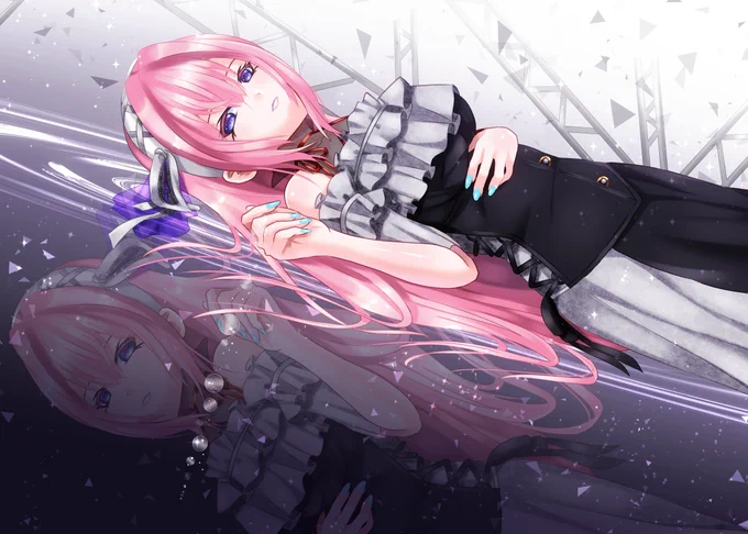 2021.6/29掲載「ニーゴルカさん」ルカさん14周年まであと23日! #巡音アーカイブ #巡音ルカ 