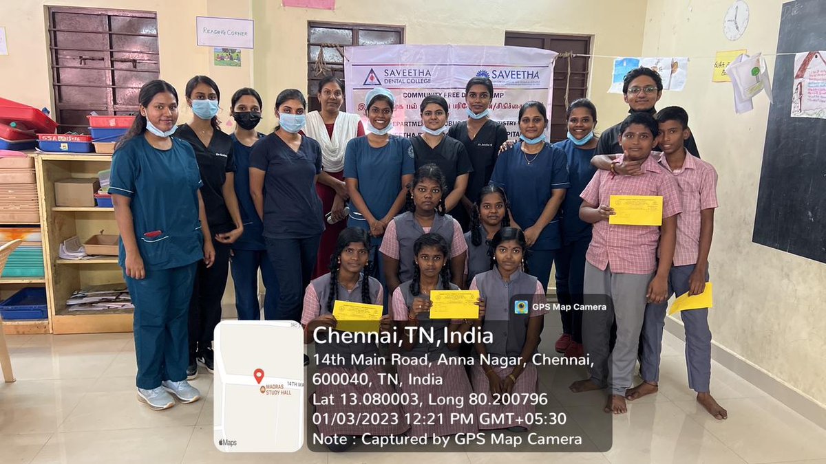 PhdSaveetha's tweet image. School camps ✨☀️ 
.

#saveethadentalcollege #saveethauniversity #saveetha #sdc #camps #camp #rural #treatmentcamps