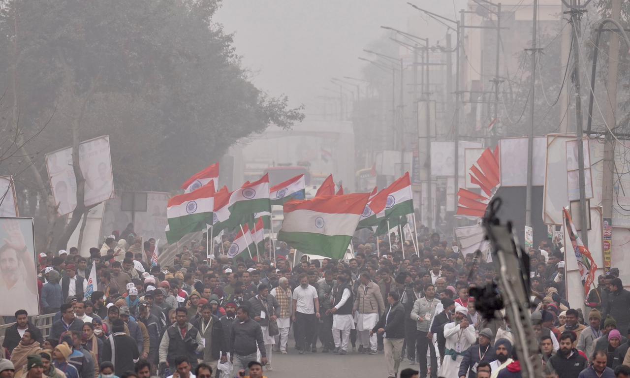 भारत जोड़ो यात्रा में लूनो भी हुआ शामिल - Luno also participated in Bharat Jodo Yatra