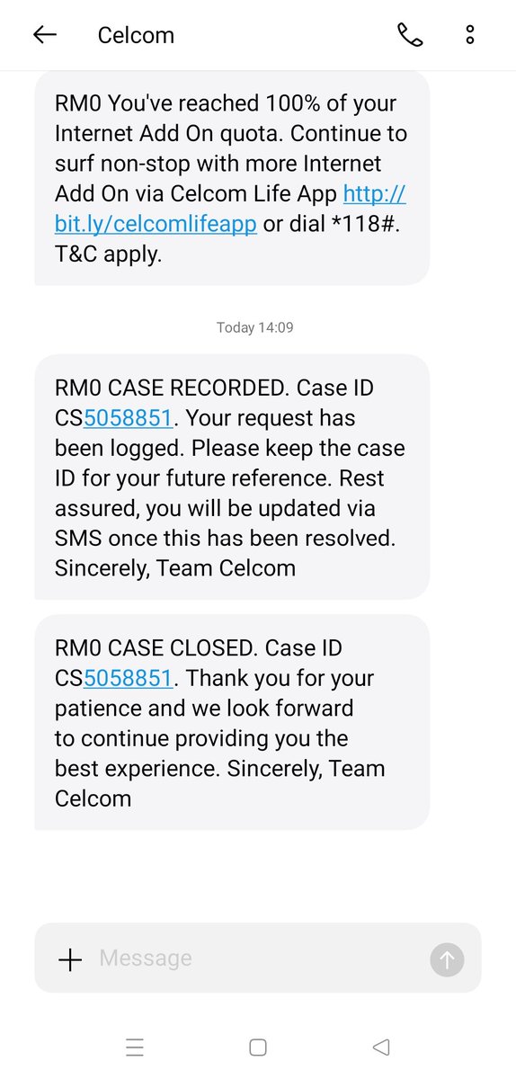 REALmuhammadfiq's tweet photo. @fahmi_fadzil please boss. BIADAP sungguh @Celcom case tak settle dah closed. Minta audit ! https://t.co/hIPZCQB7gI