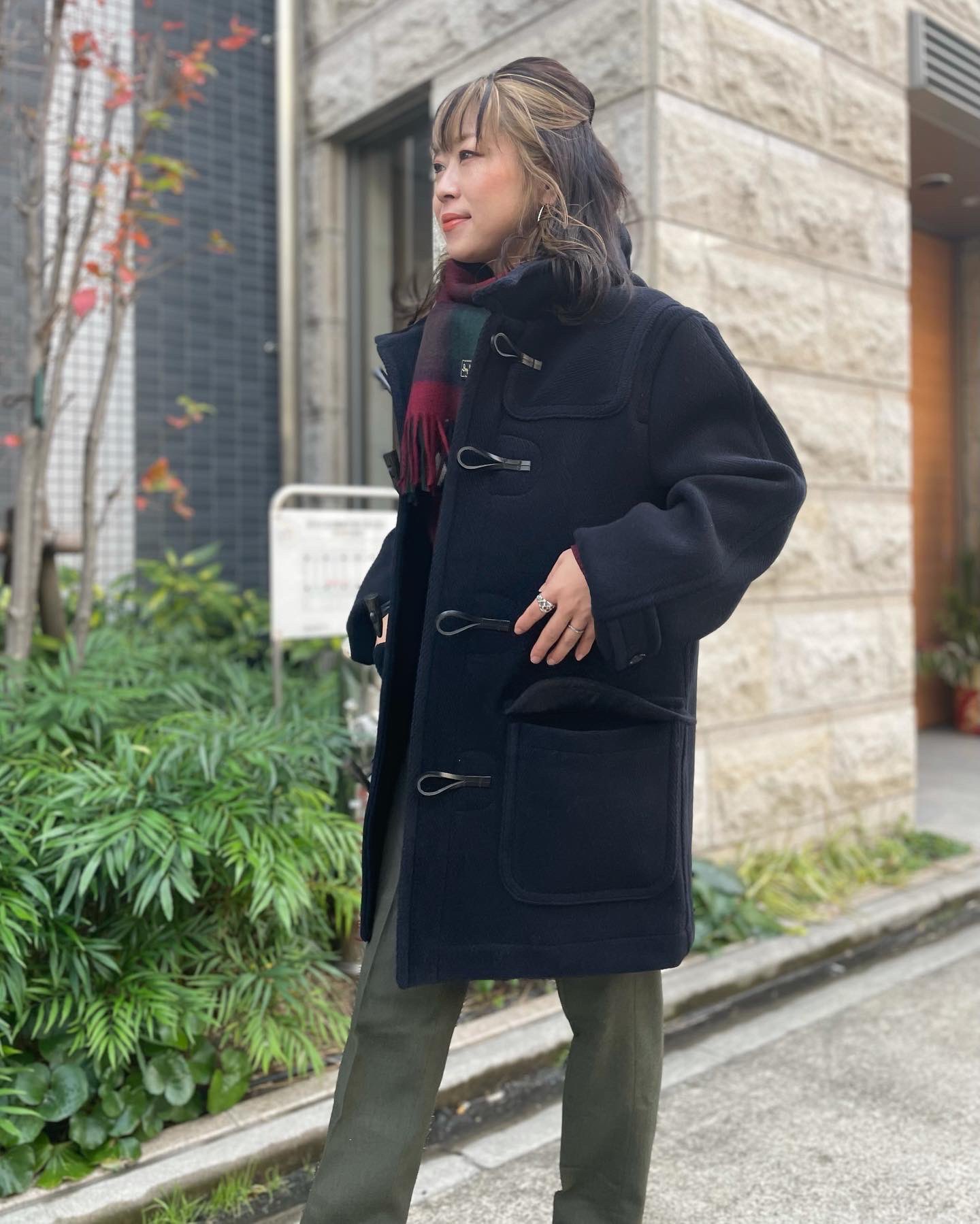 ブリヤンテス・レッド ドライボーンズ dry bones ダッフルコート