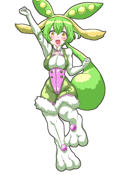 #どんどん土曜日ずんだもん 
今日の全タイバニーです 