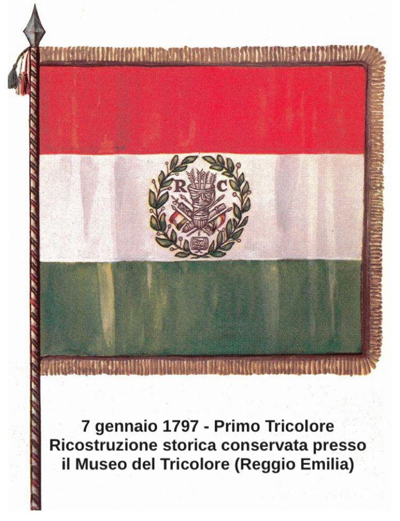 MinisteroDifesa's tweet photo. Il #Tricolore compie oggi 226 anni ed è il simbolo intorno al quale con fierezza ci stringiamo, più che mai. Non solo una Bandiera 🇮🇹, la nostra identità. Con orgoglio sul nostro braccio. Con onore nel nostro cuore.
#7gennaio #FestadelTricolore https://t.co/81uZDGqilN