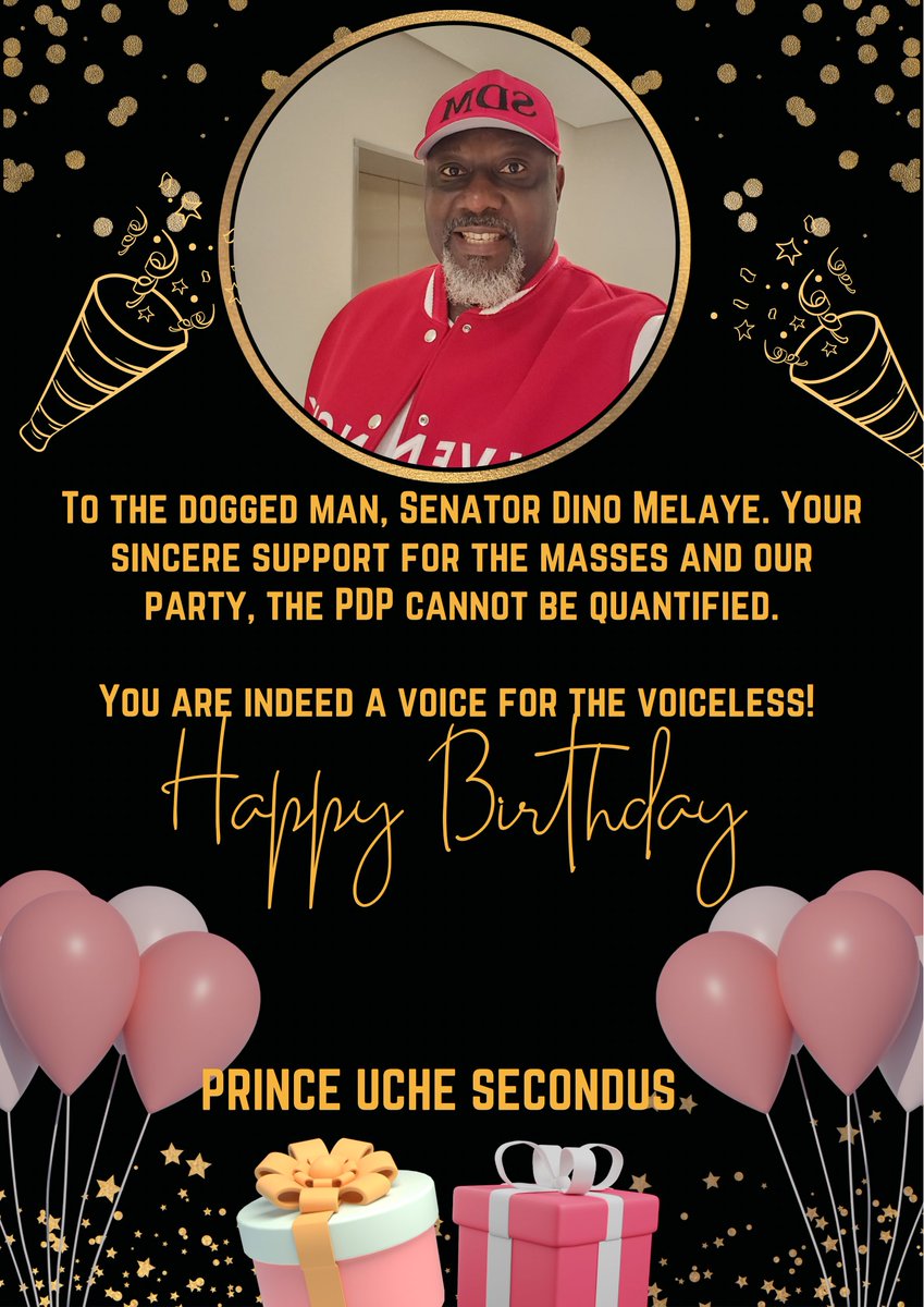 Prince Uche Secondus tweet media