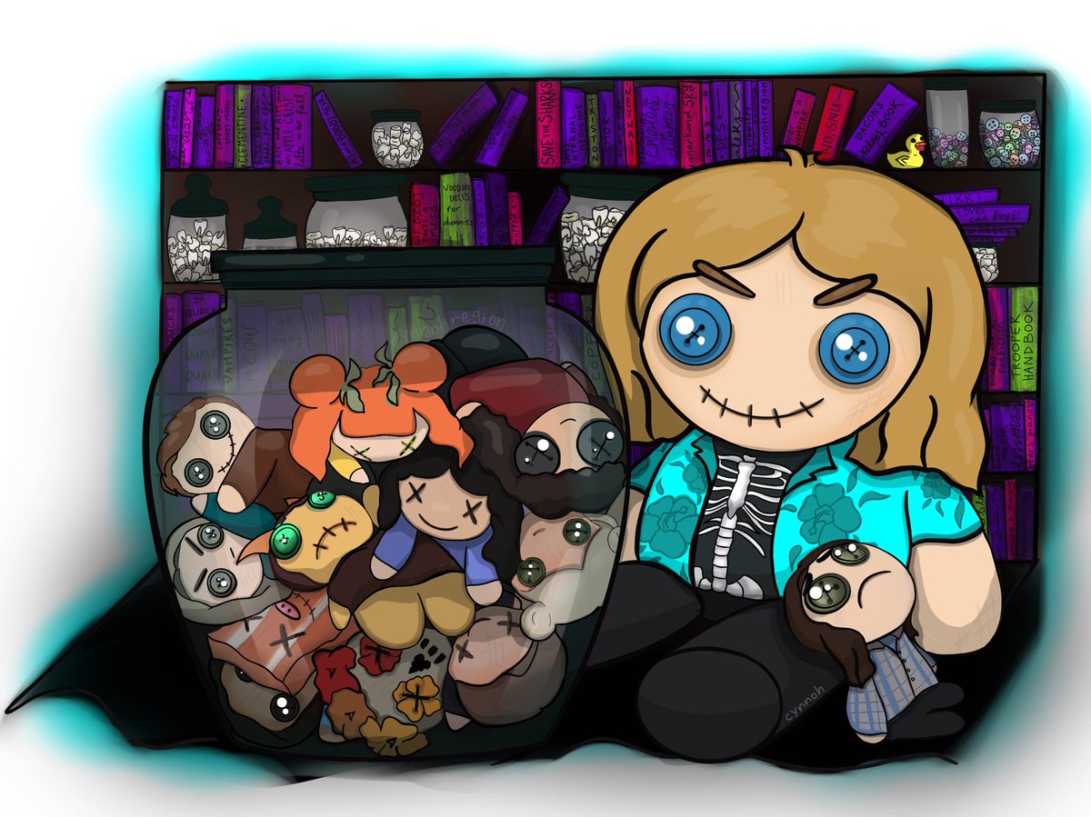 cynnohx's tweet photo. a gift for @NikkiTheDuck_ - a jar of scribblers ft. some of the scribblers! (((ignore how many months late I am)))  can’t tag everyone but ❤️❤️❤️❤️ https://t.co/yB0iVAN80i